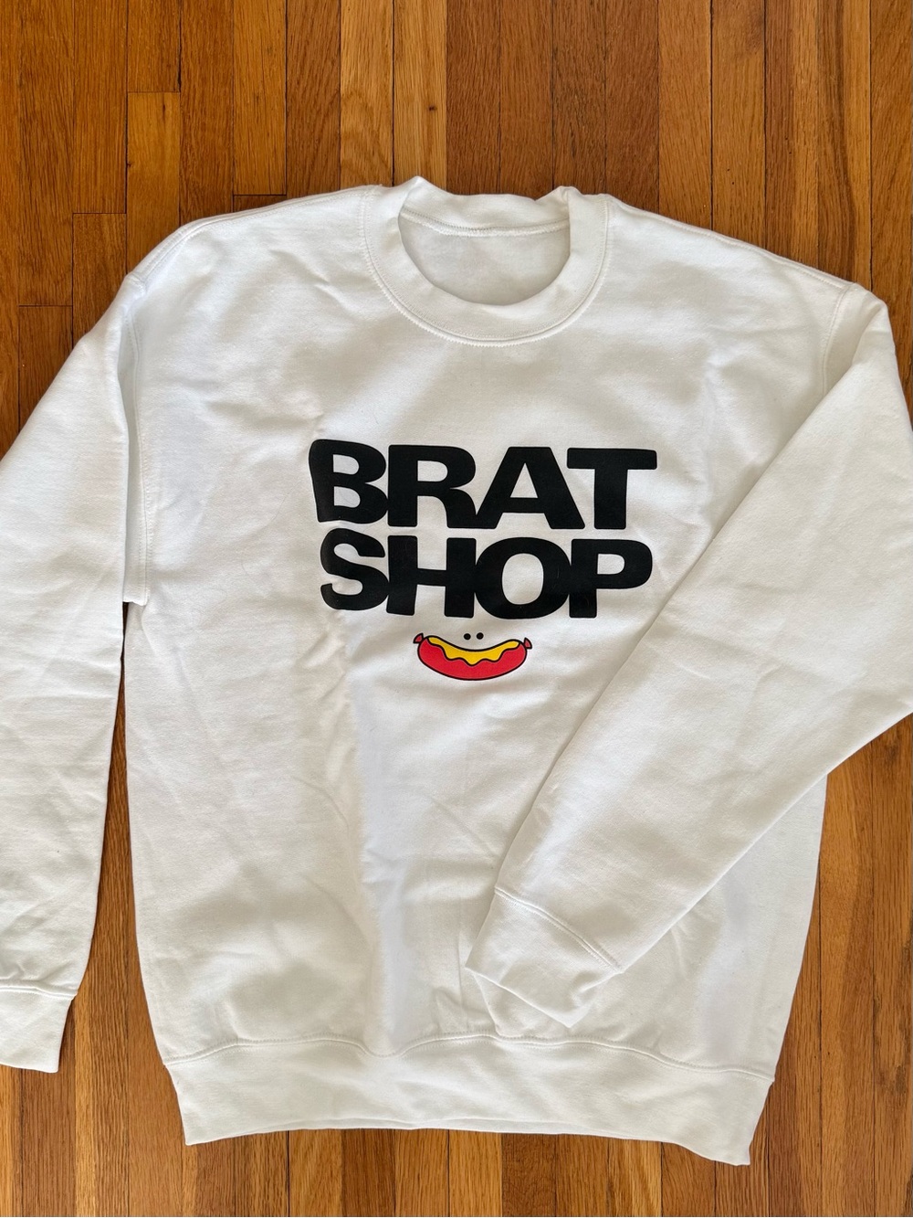 Amazing “Brat Shop” Crewneck Sweatshirt